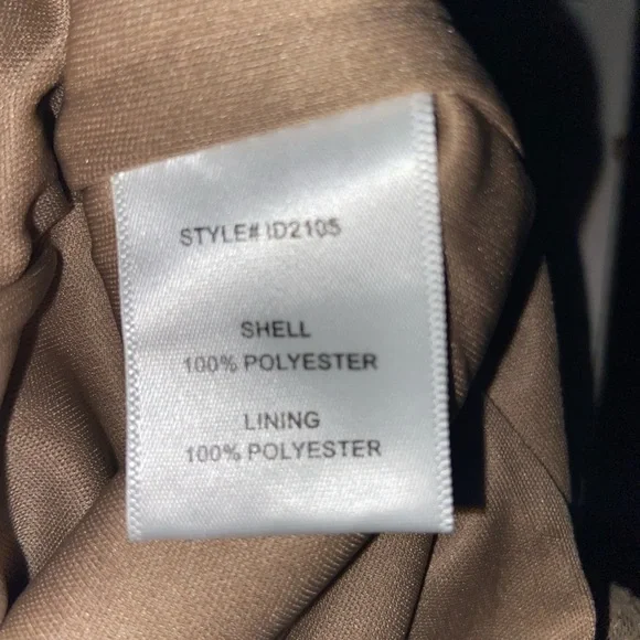 NWT Gold Sequin Scoop Neck Short Casual Dress with pockets size M - Picture 12 of 12